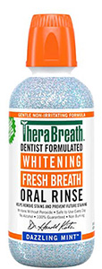 TheraBreath™ Whitening Fresh Breath Oral Rinse - Dazzling Mint