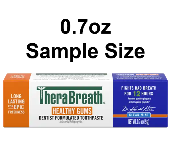 TheraBreath™ Healthy Gums, Anticavity Toothpaste - Clean Mint 7oz